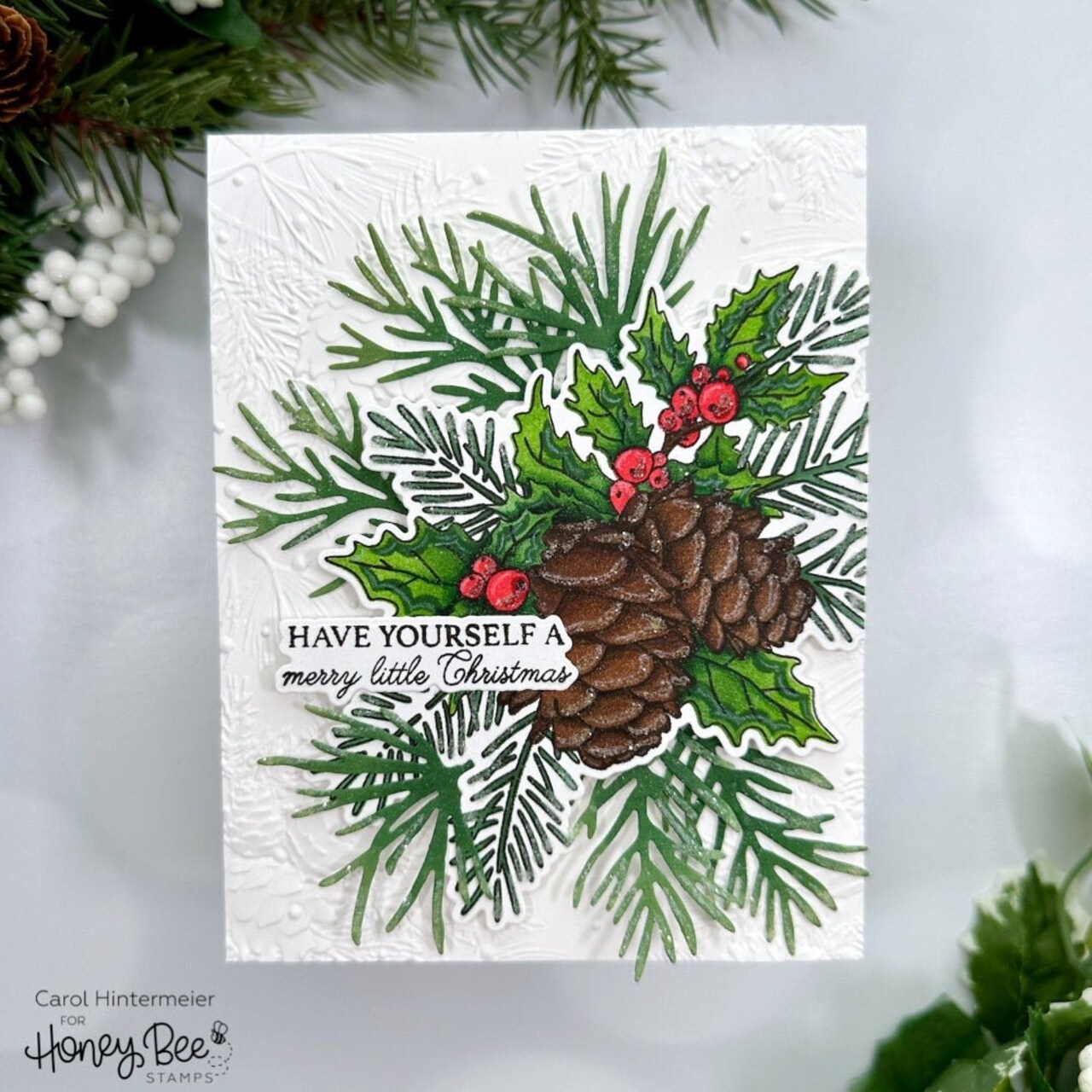 Good Tidings - Set Of 6 - A2 4.25"x5.5" Coordinating Stencils